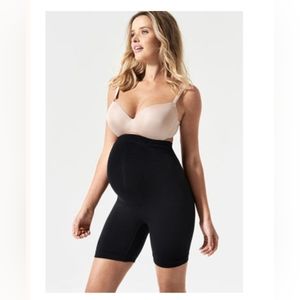 BLANQI everyday maternity belly support girlshort - deepest black